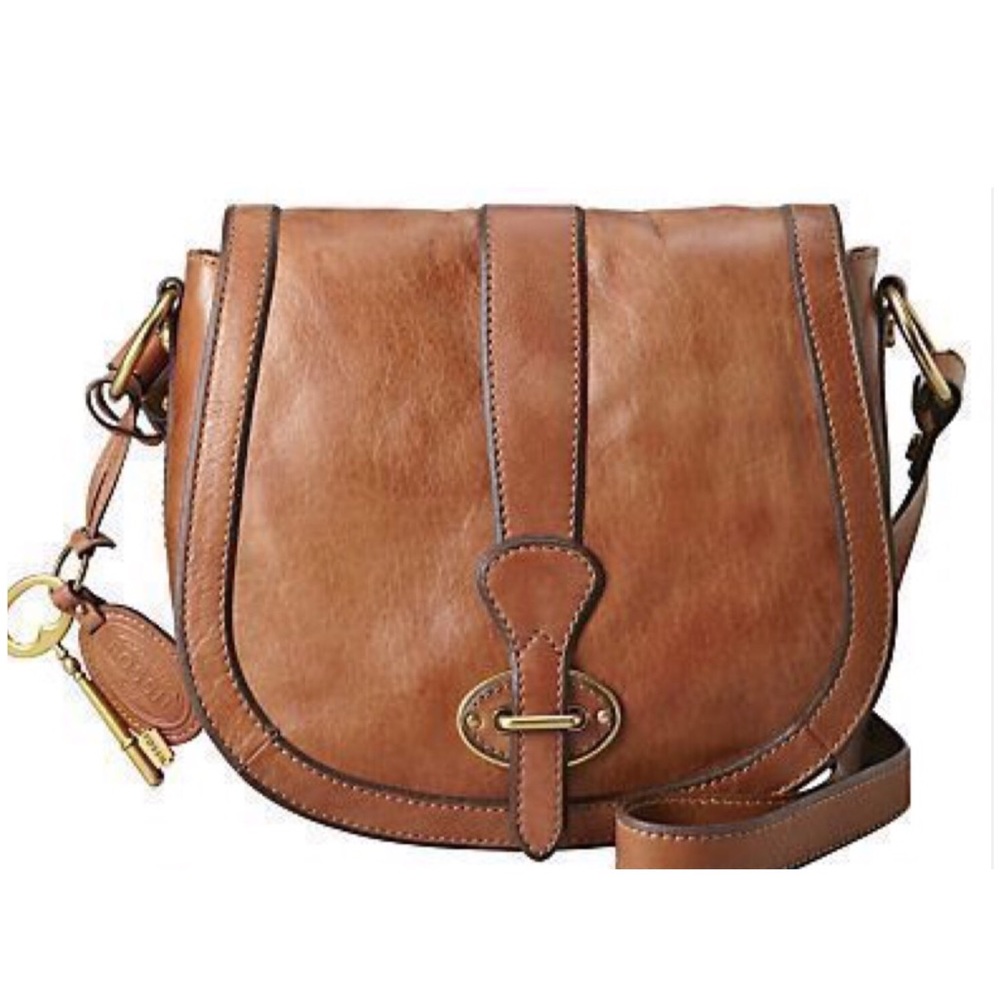 [Fossil] Leather Crossbody / Shoulder Bag /Handbag